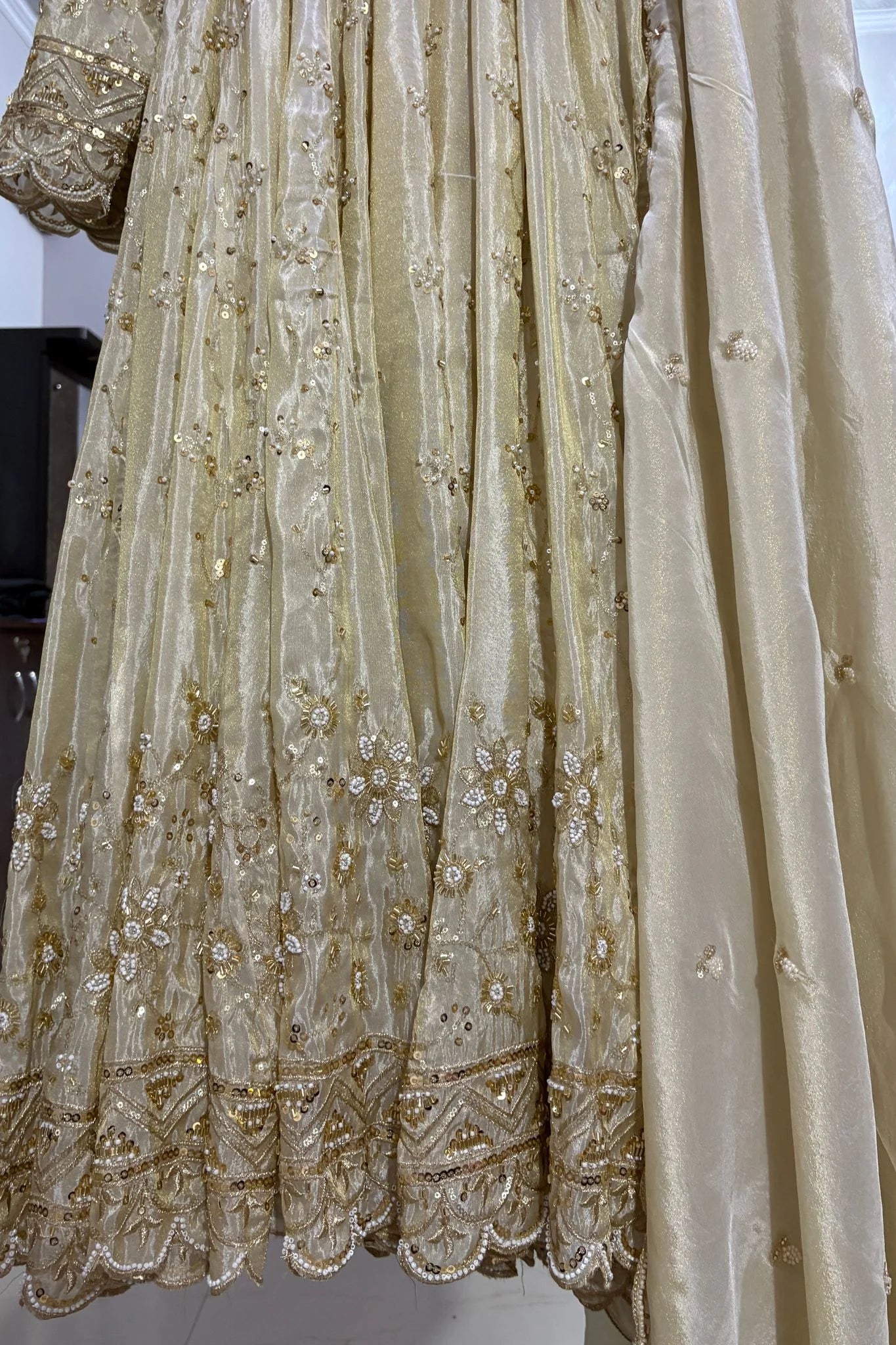 Priyashi Luxury Chinon Silk Elegant Anarkali Suit Set