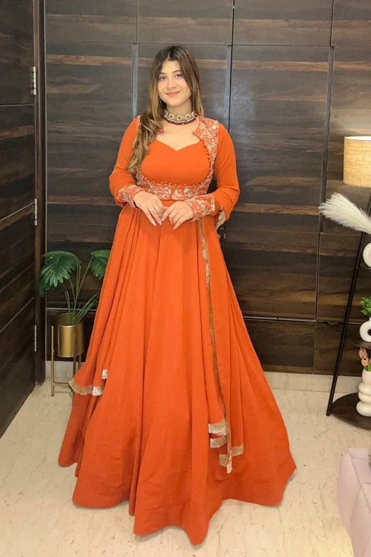 Traditional Maxi Anarkali Suit