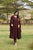 DERRY'S COFEE COLOURED ANARKALI SUIT SET - 02