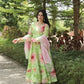 NIDHI'S MULTI PISTA COLOURED ANARKALI SUIT SET - TD07