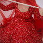 Dipika'S Red Colour Trending Suit Set