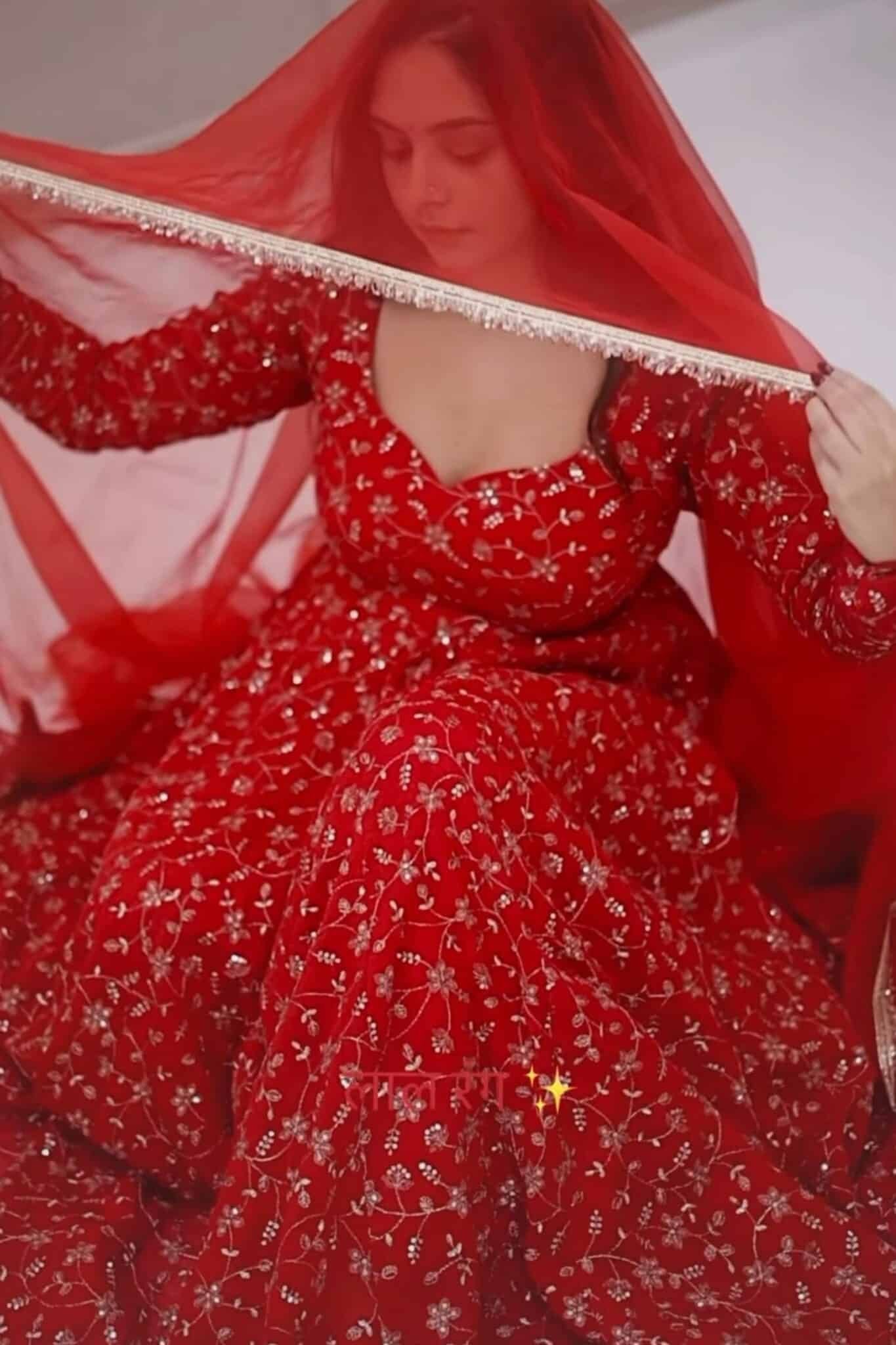 Dipika'S Red Colour Trending Suit Set