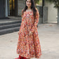 CHARMI'S MULTI COLOURED ANARKALI SUIT SET - 13