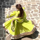 Krupa Traditional Perot Anarkali Suit Set