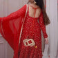 Dipika'S Red Colour Trending Suit Set