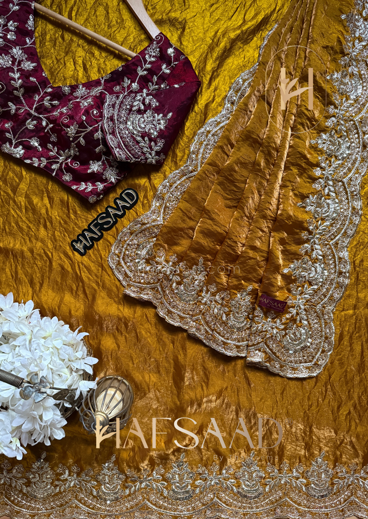 Anita`s Textured silk saree