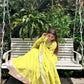 Krupa Traditional Perot Anarkali Suit Set