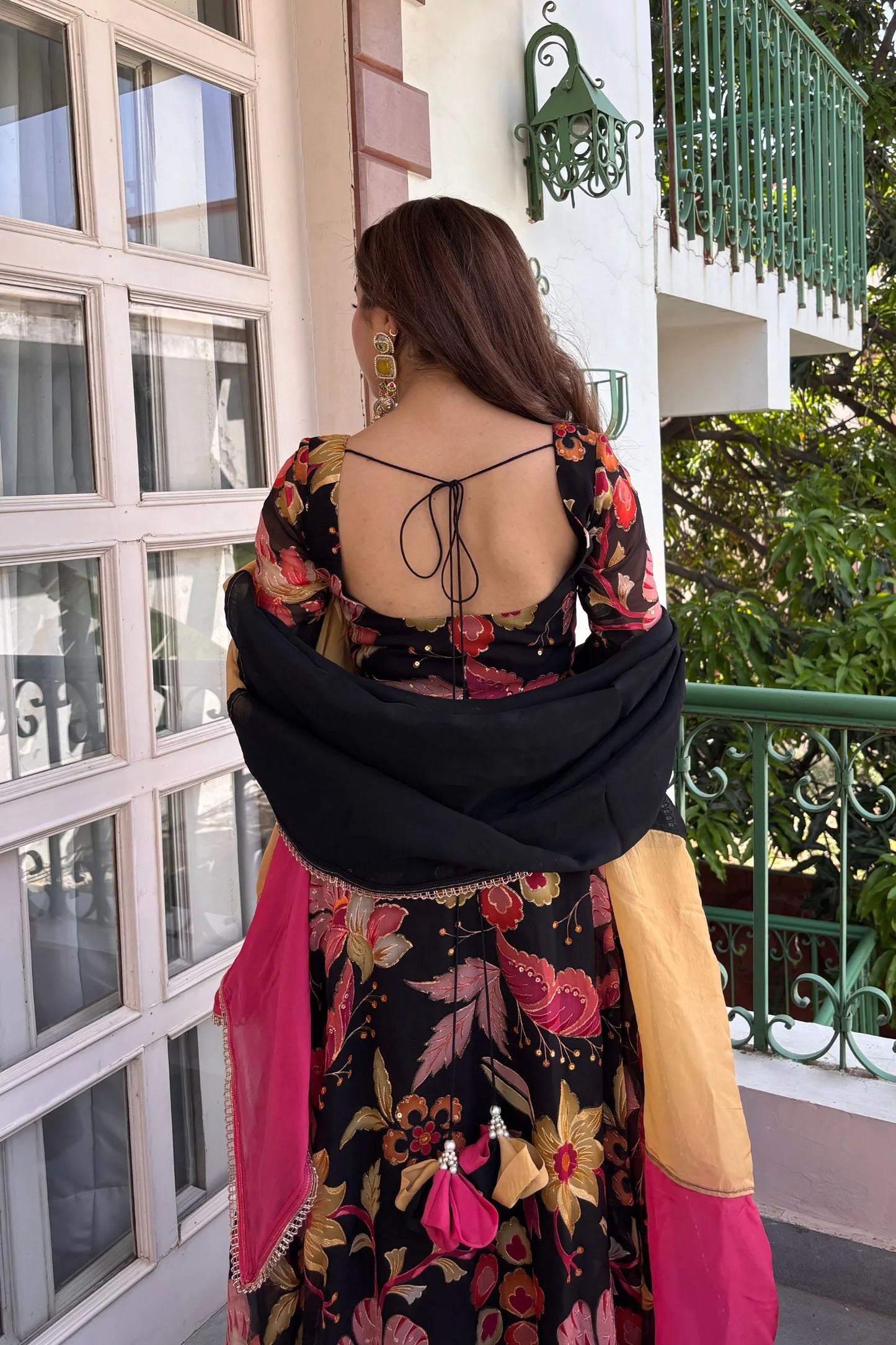 Mahira Floral Anarkali Suit Set