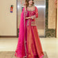 Pink Navratri  Traditional Lehenga Choli Set