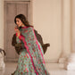 DESIGNER READYMADE GOWN AND Dupatta SINON FABRIC SUIT SET *TD-126*