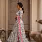 DESIGNER READYMADE GOWN AND Dupatta SINON FABRIC SUIT SET TD-127*