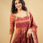 Saakshi`s   cosmo Slit Anarkali Premium  Suit Set