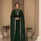 GREEN COLOUR  READYMADE ANARKALI SUIT SET