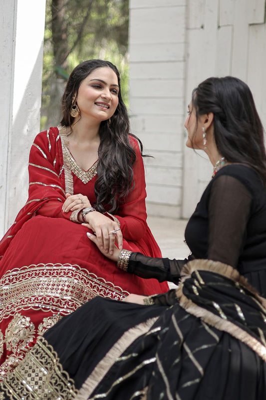 KAIRA'S  PREMIUM DESIGNER READYMADE GOWN SUIT SET