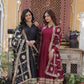 KAIRA'S  DESIGNER READYMADE GOWN SUIT SET .