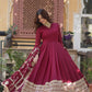 KAIRA'S  DESIGNER READYMADE GOWN SUIT SET .