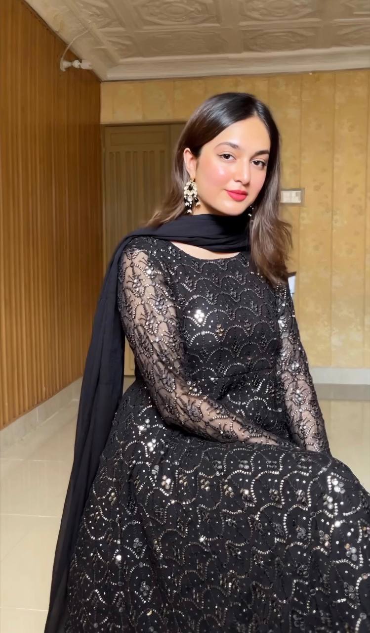 Shahnaz's Lakhnawi Premium Anarkali Suit Set