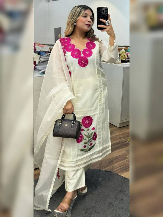KURTI PANT AND DUPATTA
