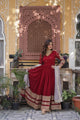 KAIRA'S DESIGNER READYMADE GOWN SUIT SET .