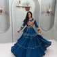 Navratri Special Rama Gamathi Work Lehenga choli