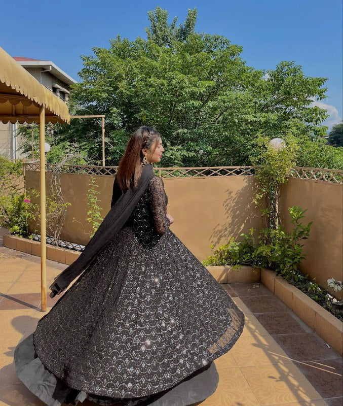Shahnaz's Lakhnawi Premium Anarkali Suit Set