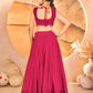 Katalina's Pink Coloured Party Wear Lehenga Choli