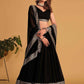 Katalina's Black Coloured Party Wear Lehenga Choli