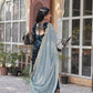 KAIRA'S RAMA PREMIUM DESIGNER READYMADE GOWN SUIT SET .