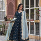 KAIRA'S RAMA PREMIUM DESIGNER READYMADE GOWN SUIT SET .