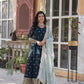 KAIRA'S RAMA PREMIUM DESIGNER READYMADE GOWN SUIT SET .