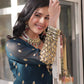 KAIRA'S RAMA PREMIUM DESIGNER READYMADE GOWN SUIT SET .