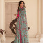 DESIGNER READYMADE GOWN AND Dupatta SINON FABRIC SUIT SET *TD-126*