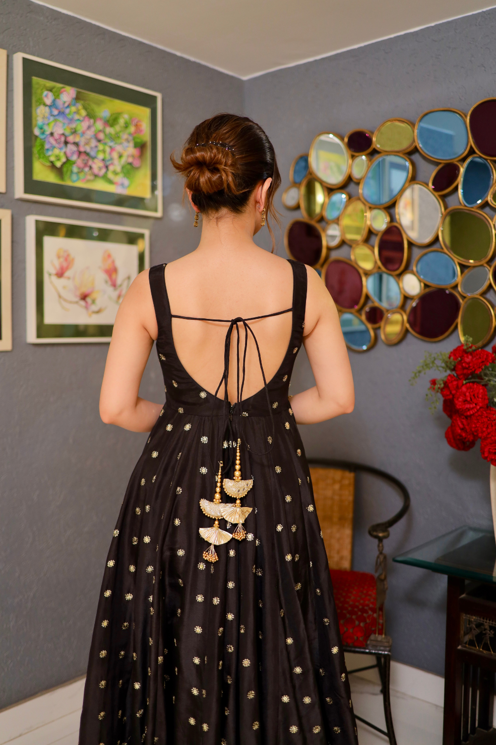Pankhkhudi'S Black Colour Trending Suit Set
