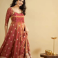 Saakshi`s   cosmo Slit Anarkali Premium  Suit Set