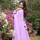 Lucknowi Sequins Work Gown pent and duptta suit set