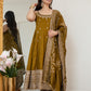 Alveera Vichitra Silk Febric Suit Set