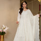 Lucknowi Embroidered Georgette Anarkali Full Stitched Suit Set