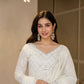Lucknowi Embroidered Georgette Anarkali Full Stitched Suit Set
