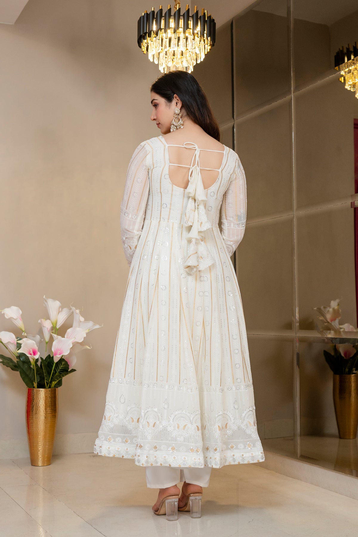 Kinju Elegant Anarkali Suit Set