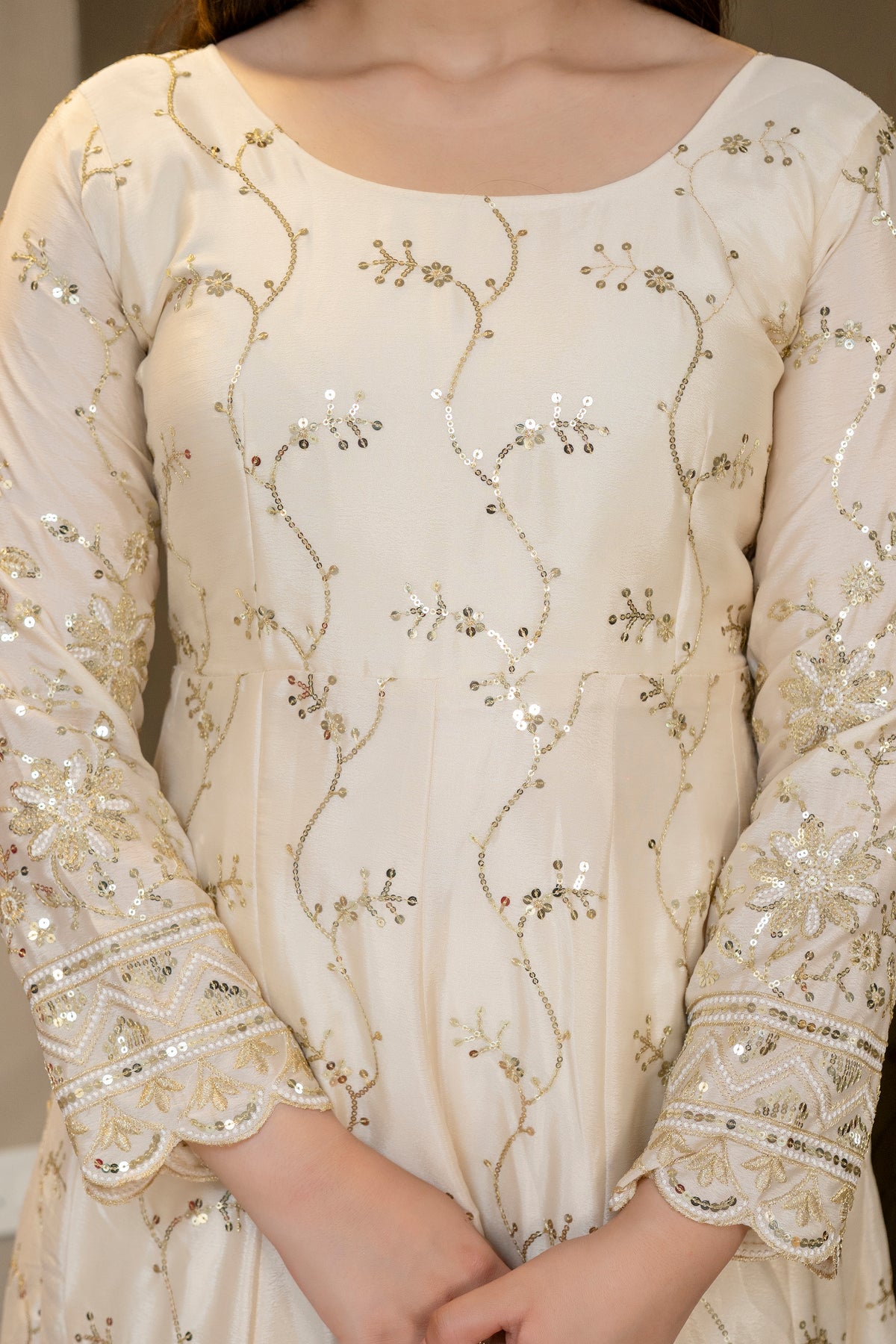 Priyashi Luxury Silk Elegant Anarkali Suit Set