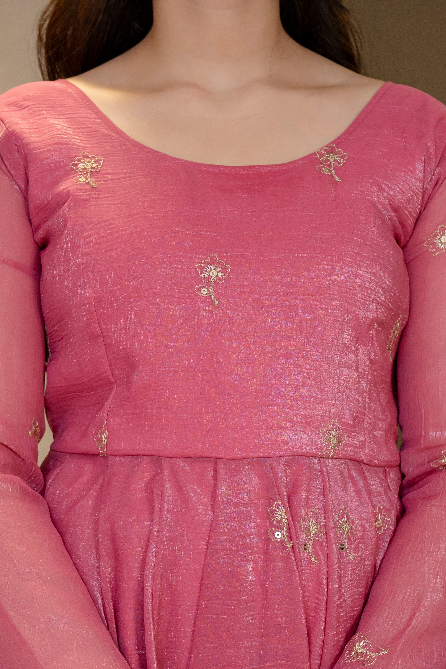 Sofy Floral Anarkali Suit Set