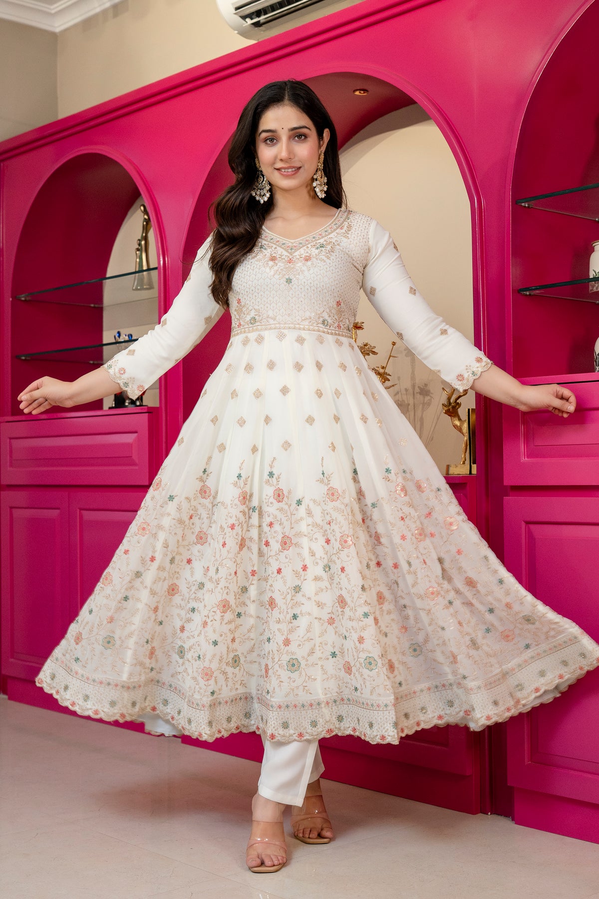 Kanika Anarkali Suit Set