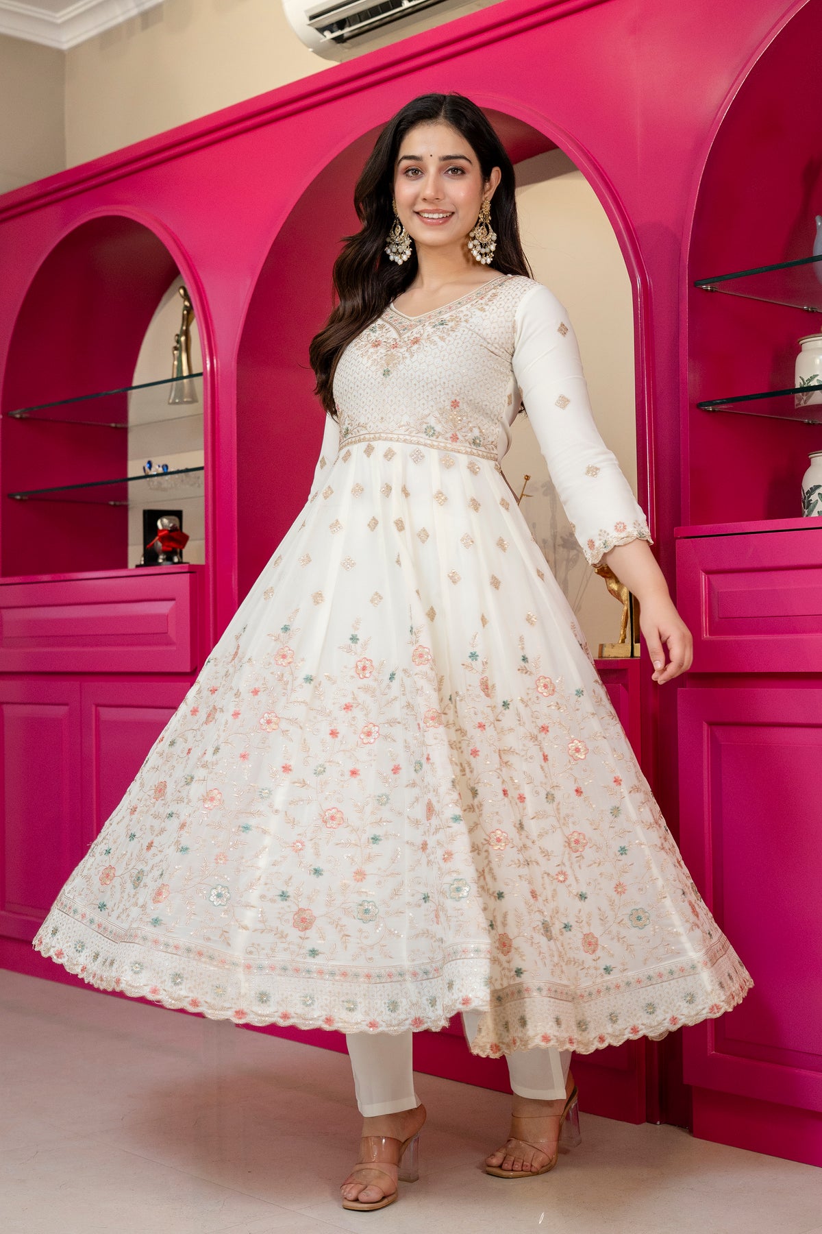 Kanika Anarkali Suit Set