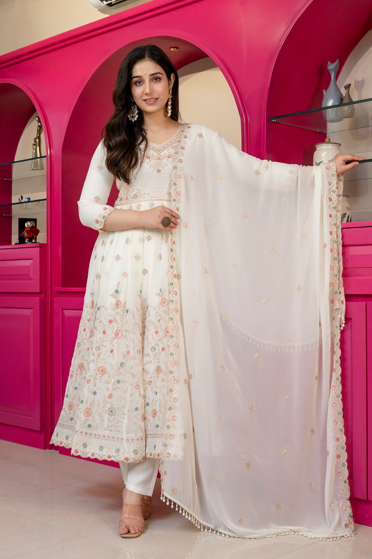 Kanika Anarkali Suit Set