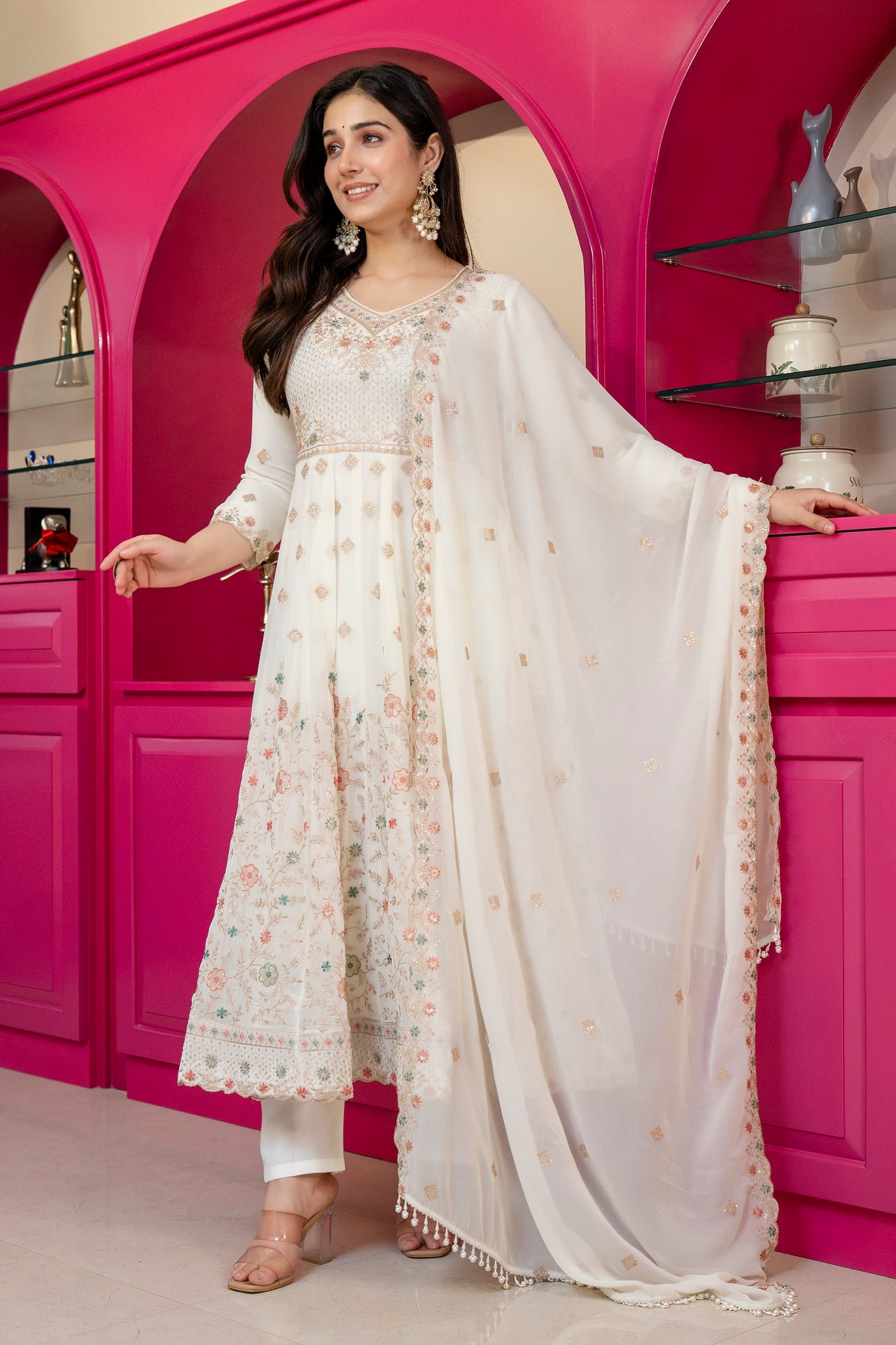 Kanika Anarkali Suit Set