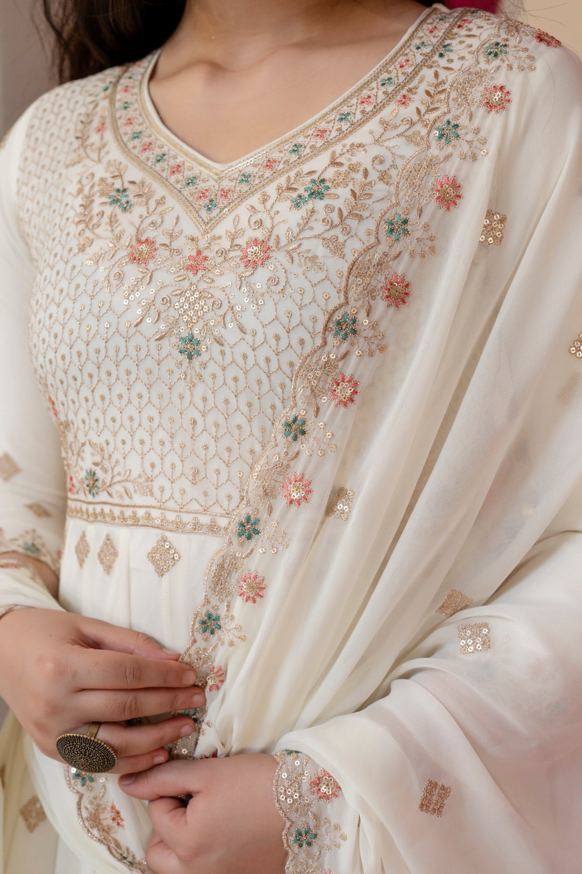 Kanika Anarkali Suit Set