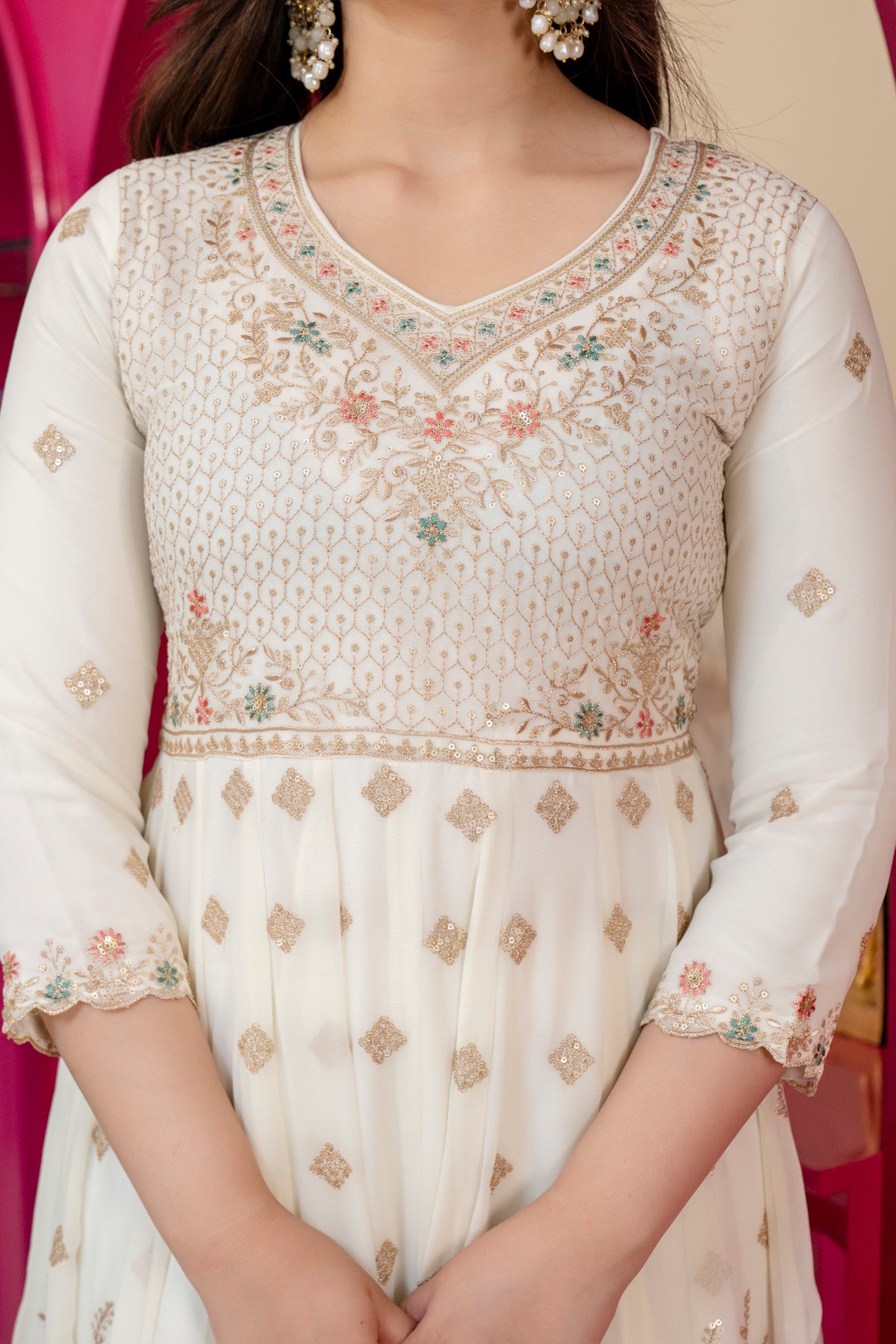 Kanika Anarkali Suit Set