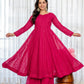 Rushika Lala Pink Elegant Anarkali Suit Set