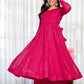 Rushika Lala Pink Elegant Anarkali Suit Set