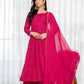 Rushika Lala Pink Elegant Anarkali Suit Set